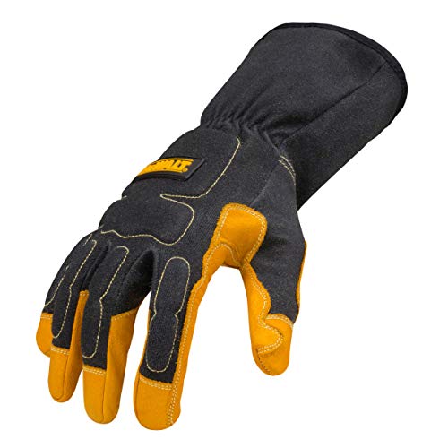 DEWALT Premium MIG / TIG Welding Gloves, Gauntlet-Style Cuff, X-Large