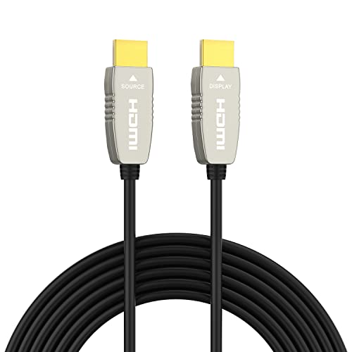 RUIPRO 4K HDMI Fiber Optic Cable 10 Feet 18Gbps 4K@60Hz ARC HDR10 Ultra Slim Flexible HDMI 2.0b Cable