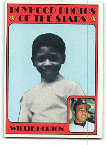 Baseball MLB 1972 Topps #494 Willie Horton Tigers