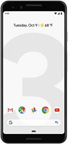 Google Pixel 3 64GB Clearly White Unlocked (Renewed)