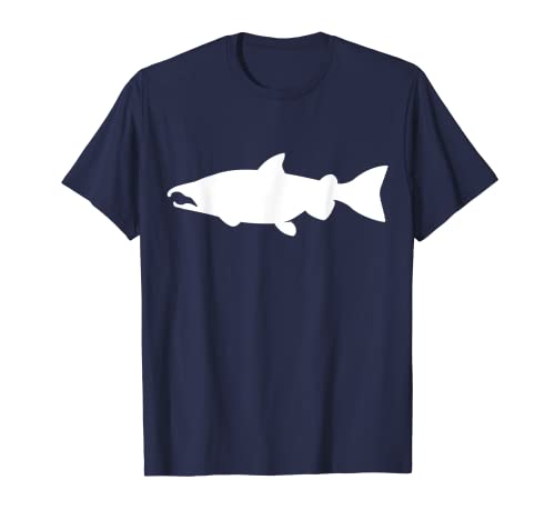 Coho Salmon T-Shirt Fishing Tee For Men And Women