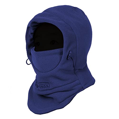 TRIWONDER Kids Winter Hats Balaclava Ski Mask for Boys Girls Toddlers Windproof Adjustable Cold Weather Face Mask Neck Warmer (Navy Blue)