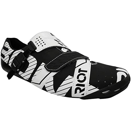 Bont Men’s Road Biking Shoe, Multicoloured 101 Black White 000, 10