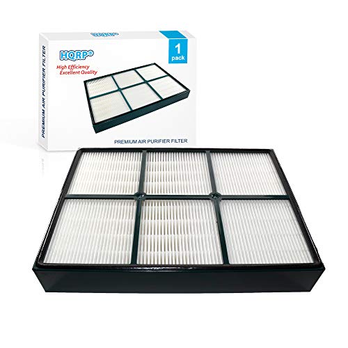 HQRP True HEPA Filter compatible with Hunter 30936 QuietFlo 30085, 30090, 30095, 30105, 30117, 30119, 30130, 36117, 36127, 36095, 37090, 30197, 30999, 30058, 30936 models