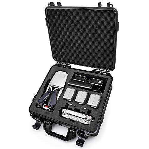 Lekufee Waterproof Carrying Case Compatible with DJI Mavic 2 Pro Combo and More DJI Mavic 2 Drone Accessories(Case Only)