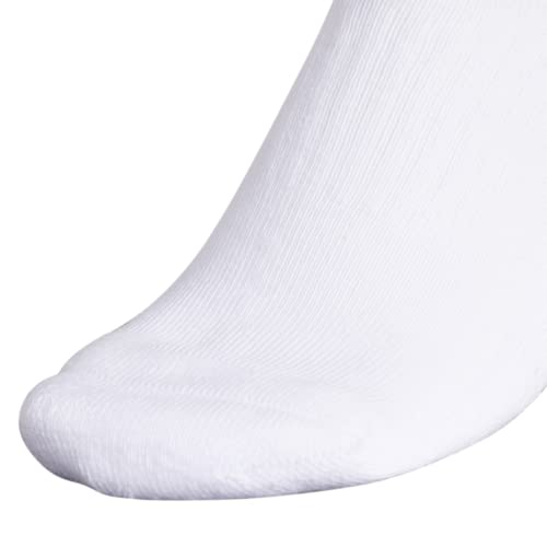 adidas Women’s Cushioned No Show Socks (3-Pair), White/Clear Onix Grey, Medium | The Storepaperoomates Retail Market - Fast Affordable Shopping