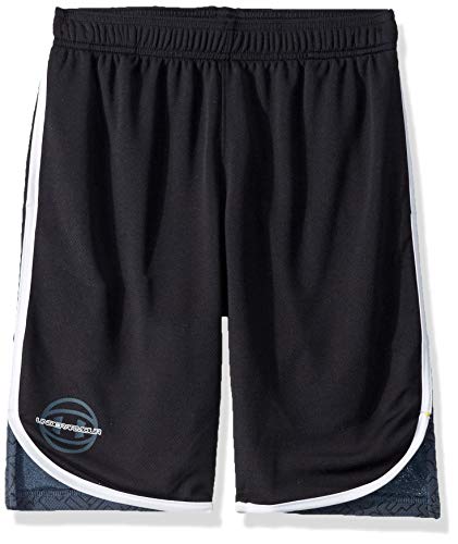 Under Armour Baseline Short, Black (001)/Wire, Youth Small