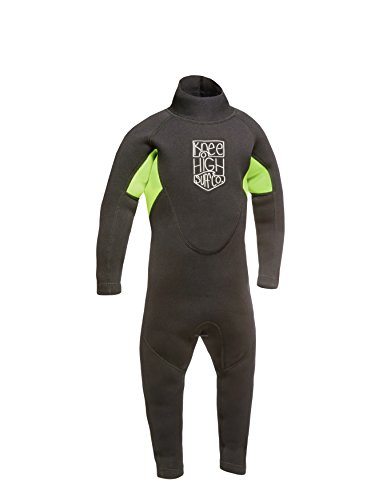 Knee High Surf Co. Kids Wetsuit Full Suit for Infant Toddler and Baby (Small-3mm)
