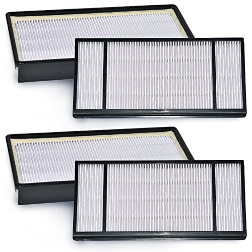 Eagles Replacement HEPA Filter Compatible with Honeywell Air Purifier HRF-H2 H Type,Fit for Model HPA050, HPA150, HPA060, HPA160,HHT055 and HHT155 4Packs