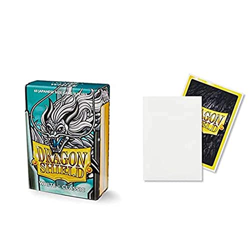Dragon Shield Classic Mini Japanese White 60 ct Card Sleeves Individual Pack