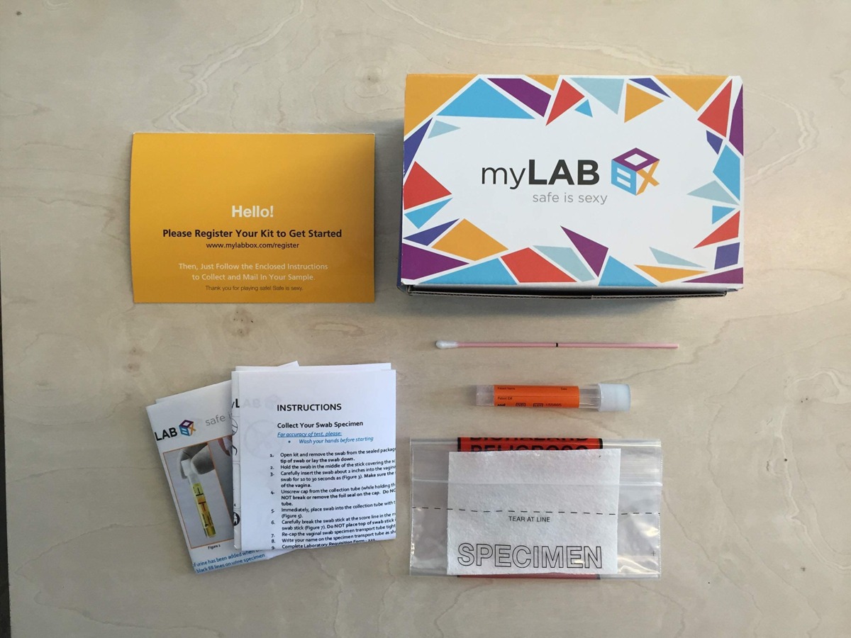 myLAB Box – at Home STD Test for Women, Genital Herpes Test, Easy Home Test, Std Test Kit at Home for Women | The Storepaperoomates Retail Market - Fast Affordable Shopping