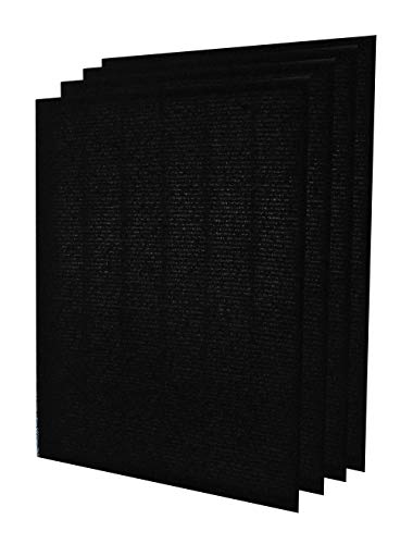 InvisiClean Replacement Activated Carbon Prefilter – 4 Pack – Compatible Claro IC-4524 Air Purifier