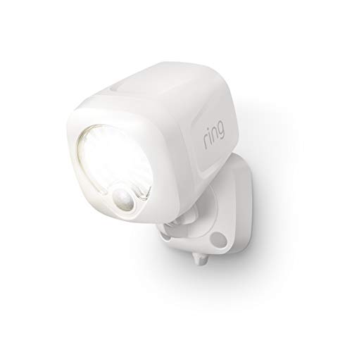 Ring Smart Lighting – Spotlight, Battery-Powered, Outdoor Motion-Sensor Security Light, White (Bridge required)