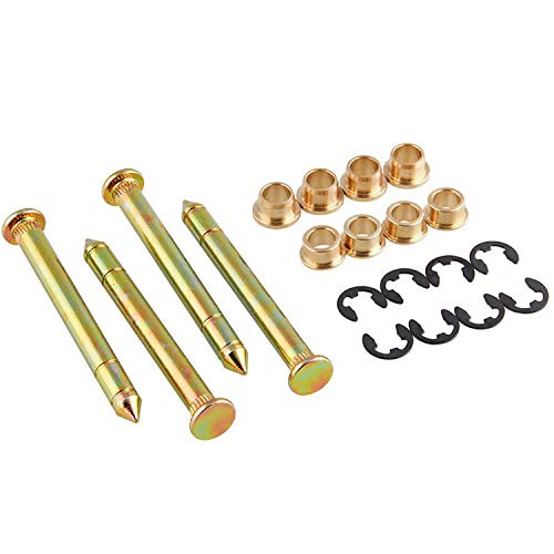 Door Hinge Roller Pin Door Hinge Pin and Bushing Kit Hinge with Pin LEDAUT Replacement for Ford F150-F350 Bronco SUV
