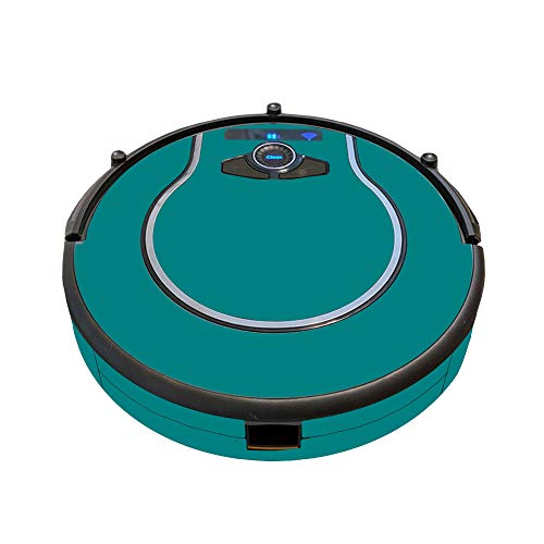 MightySkins Skin Compatible with Shark Ion Robot 750 Vacuum – Solid Teal | Protective, Durable, and Unique Vinyl Decal wrap Cover | Easy to Apply, Remove, and Change Styles | Made in The USA