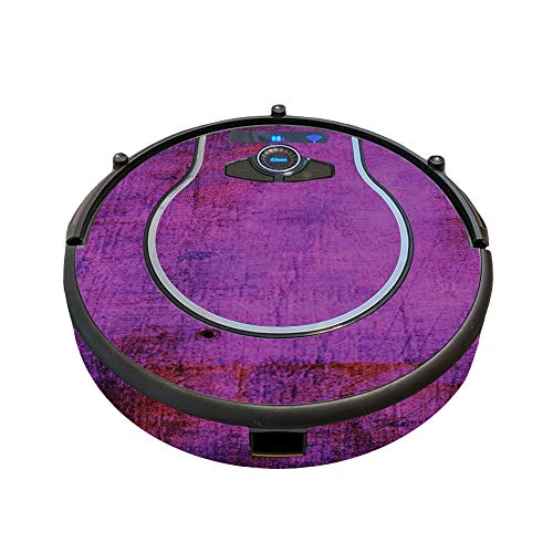 MightySkins Skin Compatible with Shark Ion Robot 750 Vacuum Minimal Coverage – Purple Sky | Protective, Durable, and Unique Vinyl wrap Cover | Easy to Apply, Remove | Made in The USA