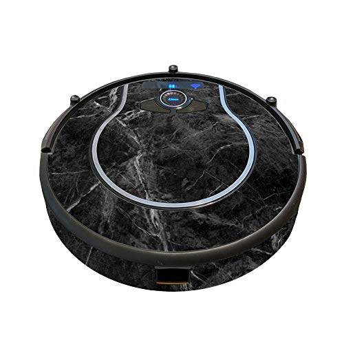 MightySkins Skin Compatible with Shark Ion Robot 750 Vacuum – Black Marble | Protective, Durable, and Unique Vinyl Decal wrap Cover | Easy to Apply, Remove, and Change Styles | Made in The USA