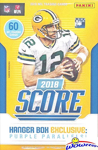 2018 Score Football HUGE EXCLUSIVE Factory Sealed 60 Card HANGER Box! Loaded with Rookies & Parallels! Look for Rcs & Auto’s of Baker Mayfield, Saquon Barkley, Sam Donald & More! WOWZZER!