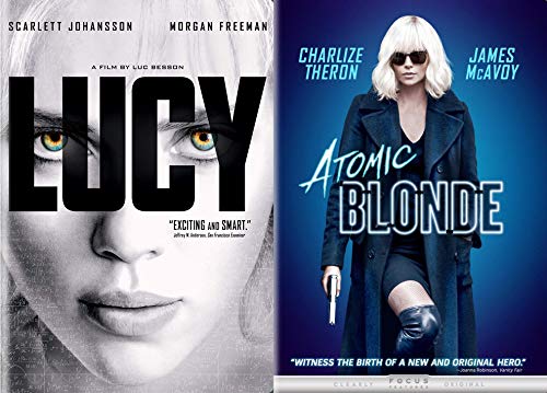SYFY ACTION Leading Lady Madness – Lucy & Atomic Blonde (2 Feature Film DVD Bundle)