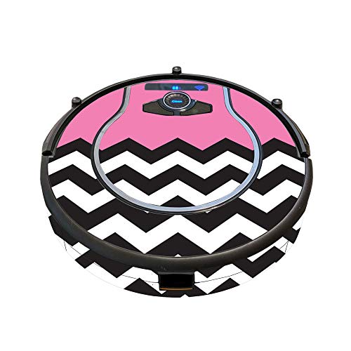 MightySkins Skin Compatible with Shark Ion Robot 750 Vacuum – Pink Chevron | Protective, Durable, and Unique Vinyl Decal wrap Cover | Easy to Apply, Remove, and Change Styles | Made in The USA