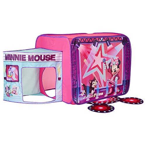 Minnie Mouse Kids Pop Up Tent Children’s Playtent Playhouse for Indoor Outdoor, Great for Pretend Play in Bedroom Or Park! for Boys Girls Kids Infants & Baby