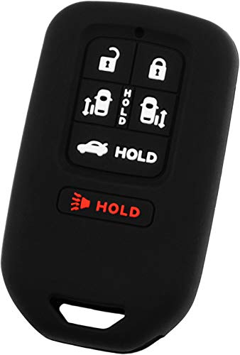KeyGuardz Keyless Entry Remote Car Smart Key Fob Outer Shell Cover Rubber Case for Honda Odyssey KR5V1X
