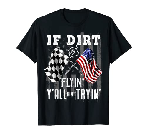 Dirt Track Racing Motocross Stock Car Racing T-Shirts Gift