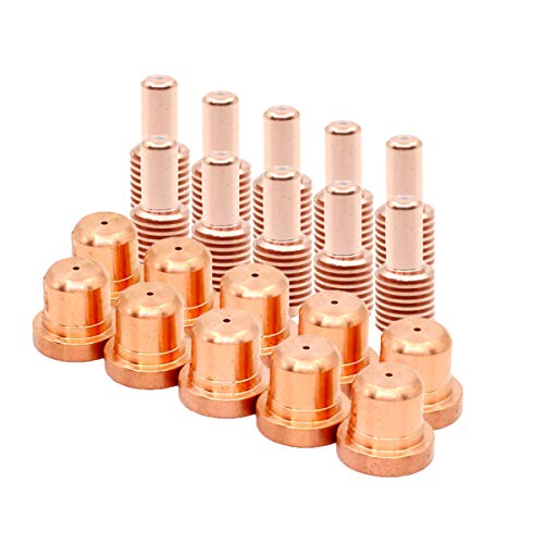 192047 Plasma Electrode 192051 Nozzle/Tip for Miller ICE-50C Plasma Cutting Torch Consumables Kit 20pcs