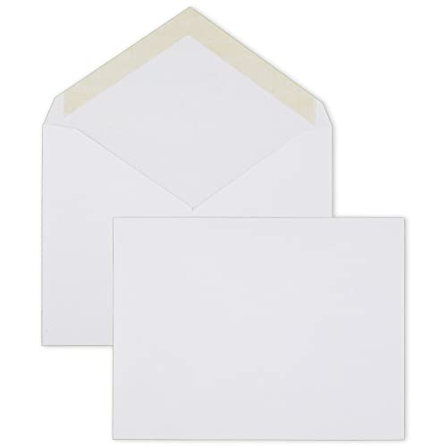 Mead Standard A2 Invitation Envelopes, Gummed Closure, 4-3/8″ X 5-3/4″, Premium 24-lb Paper, White, 100 per Box (CO198)