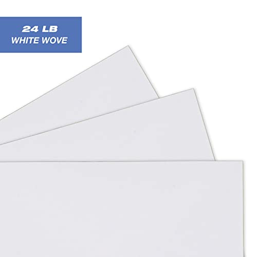 Mead Standard A2 Invitation Envelopes, Gummed Closure, 4-3/8″ X 5-3/4″, Premium 24-lb Paper, White, 100 per Box (CO198) | The Storepaperoomates Retail Market - Fast Affordable Shopping