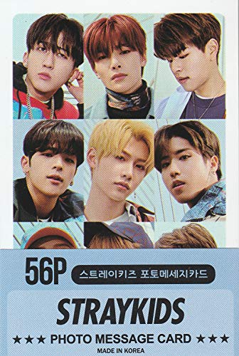 K-POP Group 2019 New Photo Message Card 56pcs set (Postcard / 56sheets) (STRAYKIDS)