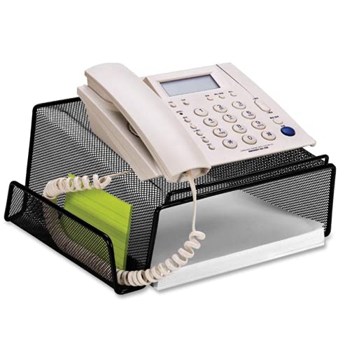 1InTheOffice Telephone Stand Desktop, Mesh