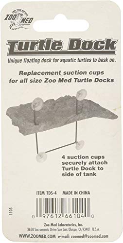 Zoo Med Turtle Dock Suction Cups 4 Pack – Pack of 2
