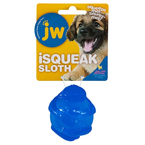 JW Pet Sloth Squeaky Dog Ball Small, Assorted (32359)