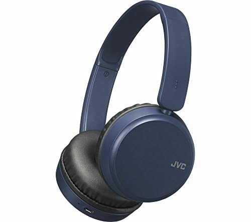 JVC HA-S35BT-A-U Wireless Bluetooth Headphones – Blue