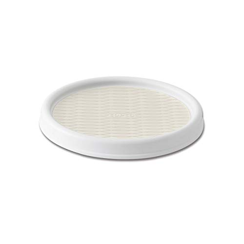 Copco Basics Non-Skid Turntable, 9 inch, Cream | The Storepaperoomates Retail Market - Fast Affordable Shopping