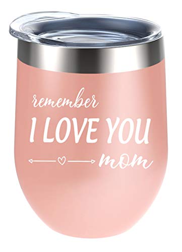 Alexanta Gifts for Mom – Mom Gifts from Daughter, Gifts for Daughters from Mothers, Mother and Daughter Gifts, Gifts for Mom from Son, Gifts for Mom from Kids, Remember I Love You Mom Tumbler