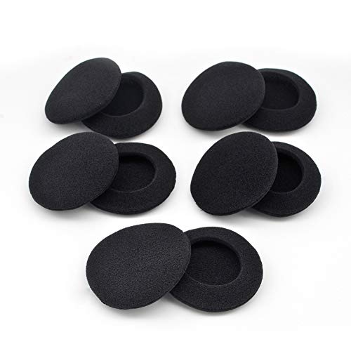 Sponge Earpads Replacement Foam Ear Cushion Pads Ear Cover Pads Earmuffs Pillow Compatible with Sony MDR-201 MDR-301 Headphones Headset