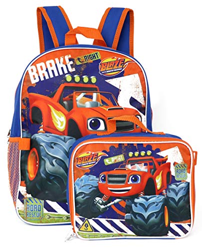 Blaze and the Monster Machines Backpack with Insulated Lunchbox – blue/multi,