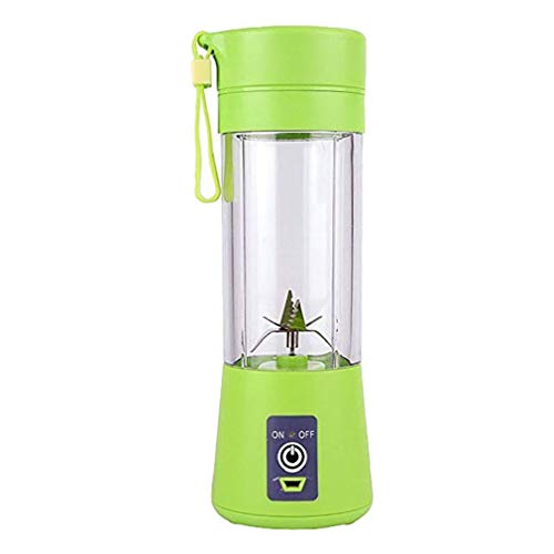 Familyhouse 380ml Mini Blender, Portable Outdoor Traveling Personal Blender USB Chargeable Juicer Cup Smoothie