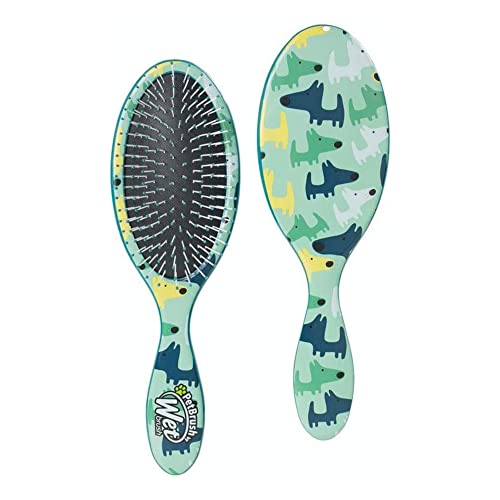 Pet Hair Brush by Wet Brush, Large Dog Breed Detangler – Dog Camo, Multi – De-Shedding Comb and Dematting Tool for Grooming Long or Short Haired Dogs – Tangle-Free for Less Pulling & Tugging
