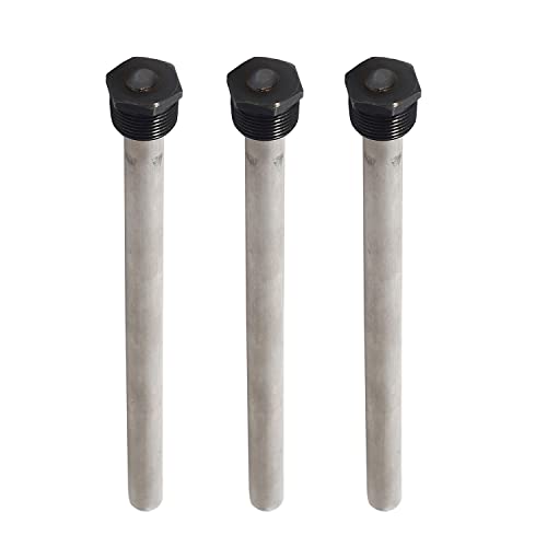Eleventree 3 Pack RV Water Heaters Magnesium Anode Rod, Anode rods for rv Water Heater,Extends The Life of Suburban and Mor-Flo Water Heaters Tank-Magnesium