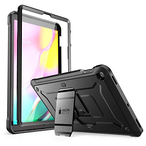 SUPCASE Unicorn Beetle Pro Series Case for Galaxy Tab S5e Case, Full-Body Rugged Protective Case with Built-in Screen Protector for Samsung Galaxy Tab S5e 10.5″ 2019 Model (SM-T720/T725) (Black)