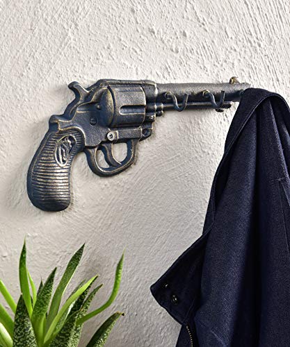 Giftcraft Hand Gun Design Wall Decor with 3 Hooks
