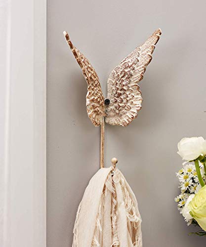 Giftcraft Distressed Butterfly Design Single Wall Hook