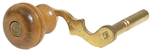 Modern Grandfather Clock Crank Key Winder Mainspring – Key Size No. (6)