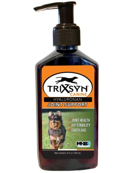 TRIXSYN Canine – All Natural Hip and Joint Care for Dogs- Enhance Joint Mobility and Cartilage Function – Live Healthier and Happier- Patented MHB3 Hylauronan Liquid Formula
