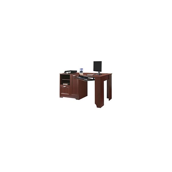 Realspace® Magellan 60″W Corner Desk, Classic Cherry
