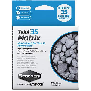 Seachem 67106583: Tidal Matrix Biological Media, 35 Filters