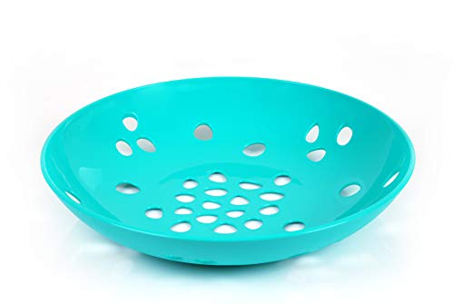 Mintra Home Curly Collection (Fruit Tray 1pk, Teal)